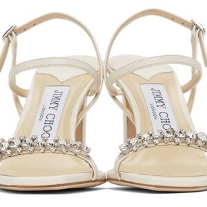 Brand new wedding shoes Jimmy Choo White Meira 85